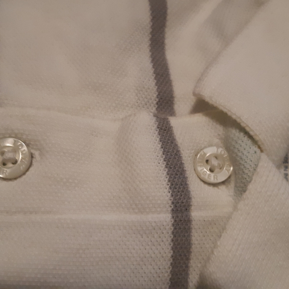 Boys Tommy Hilfiger Shirt, Long Sleeves, Red, White,Dark Blue, Gray, Size 18M - Picture 5 of 15